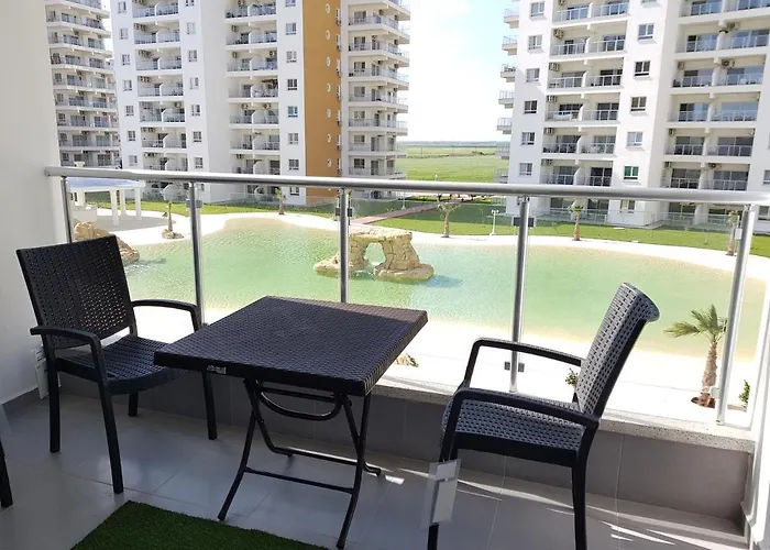 Northern Cyprus, Trikomo, Iskele, Long Beach, Caesar 5 * Trikomo