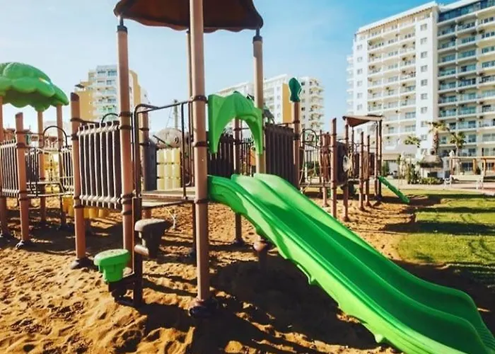 Northern Cyprus, Trikomo, Iskele, Long Beach, Caesar 5 * Trikomo